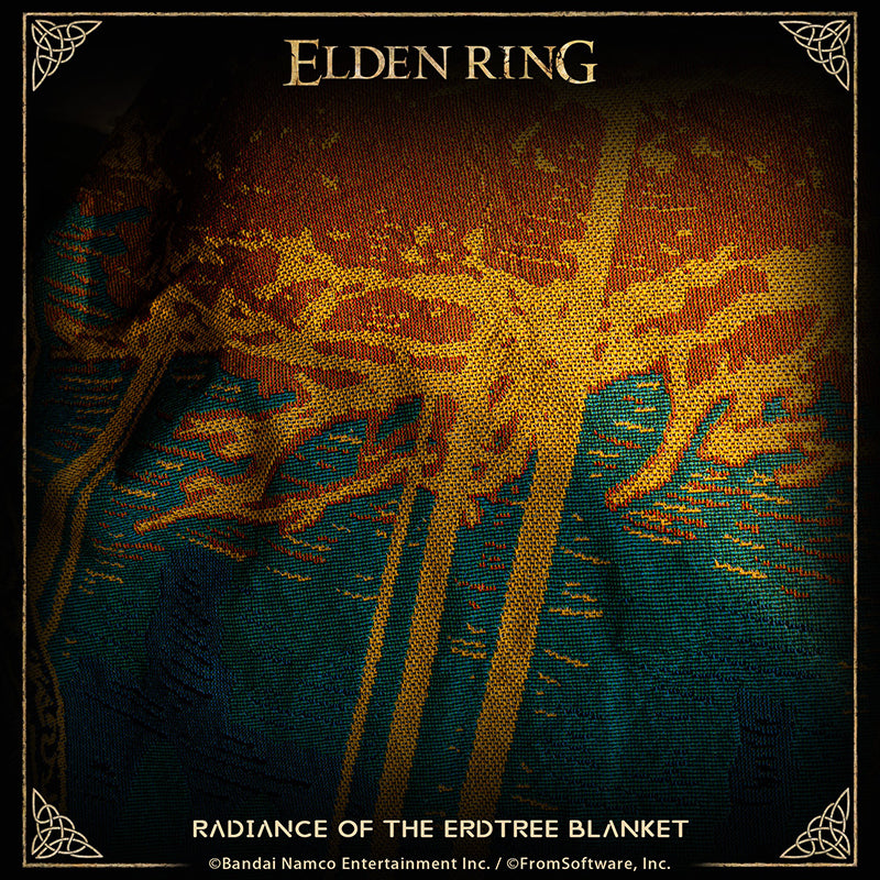 Starforged ELDEN RING Merchandise Tapestry Golden Tree’s Radiance - The Bloody Wolf Officially Authorized